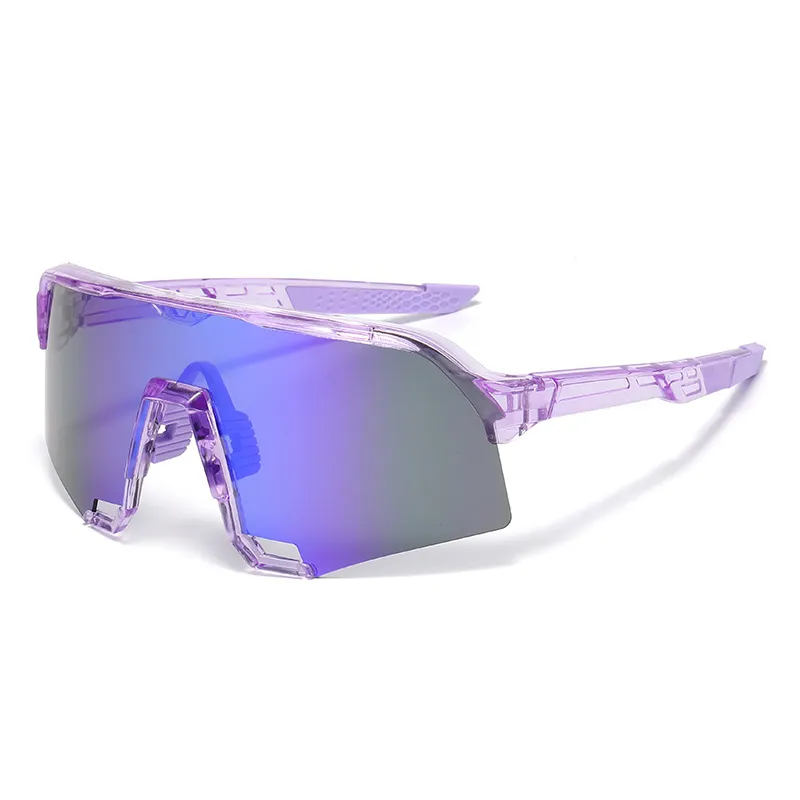 S3 Mirrored Sports Sunglasses – Windproof Cycling Goggles with Genuine Coating, UV400 Outdoor Protective Eyewear for Men Women, Trendy Riding Shades